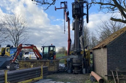 Für einen landwirtschaftlichen Betrieb haben wir bereits einen Feuerlöschbrunnen gebohrt.